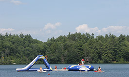 Inflatables at Camp Foss