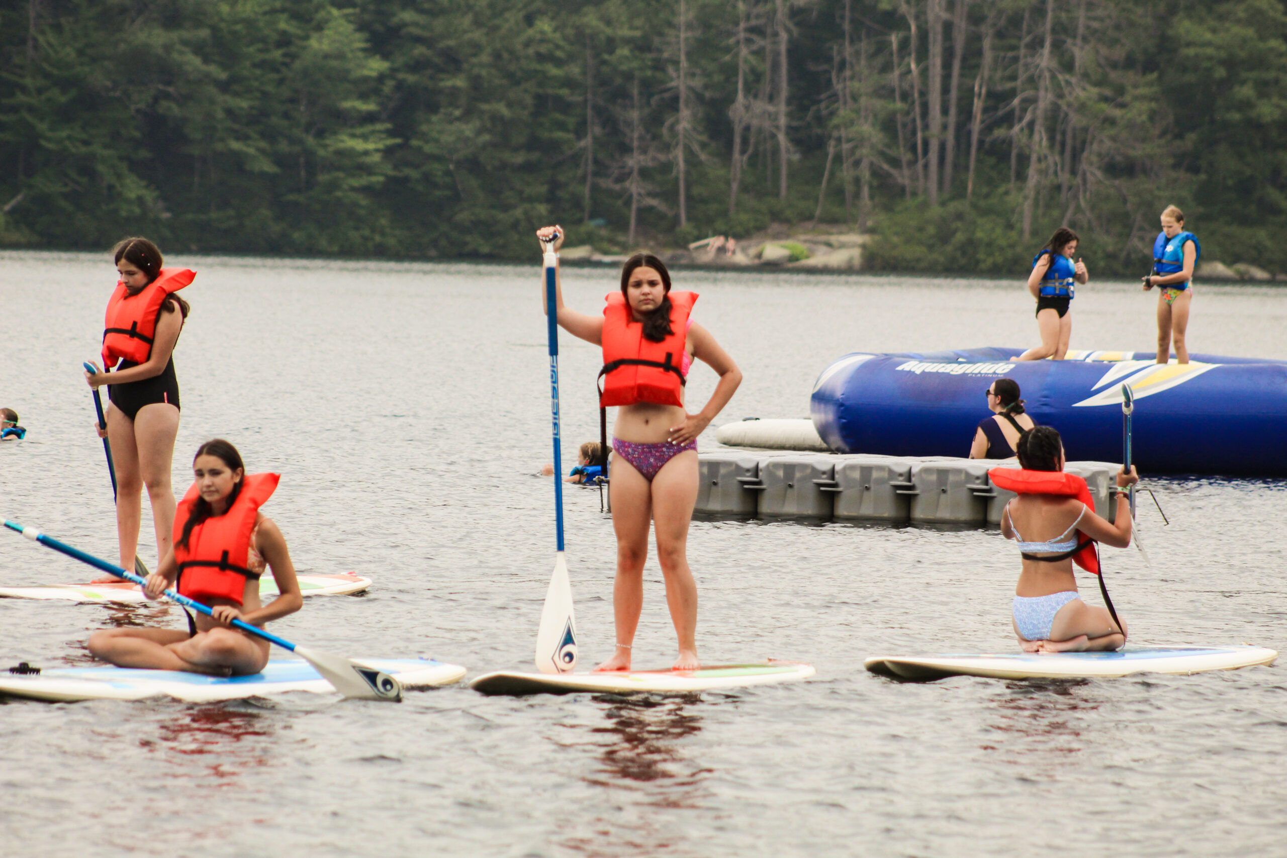 Stand Up Paddle Board at Camp Foss